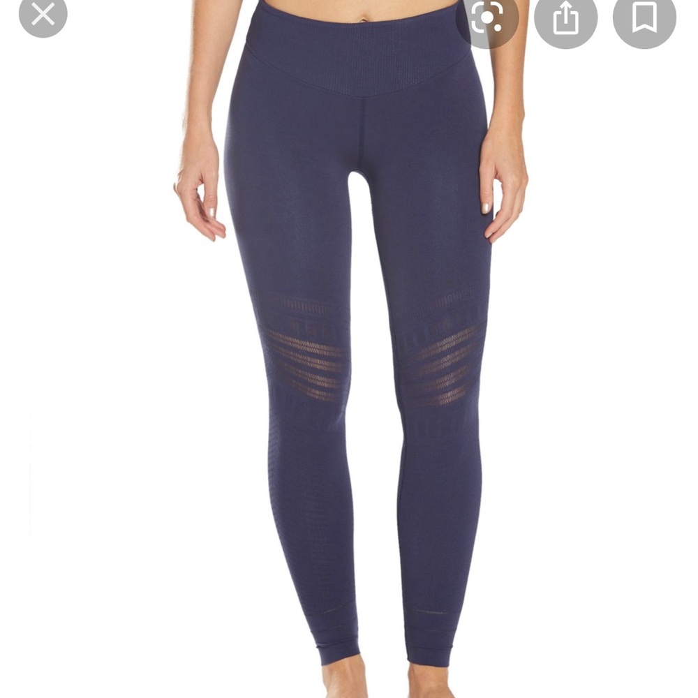 NWT Free People Gone Adrift legging eclipse blue